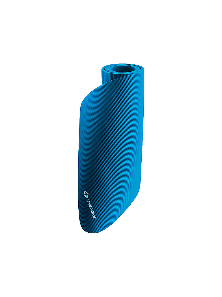 SCHILDKRÖT SCHILDKRÖT Fitnessmatte 10 mm, Blau, mit Tragegurt blau, blau