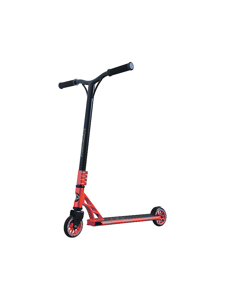 SCHILDKRÖT SCHILDKRÖT Stunt Scooter Flipship rot, rot