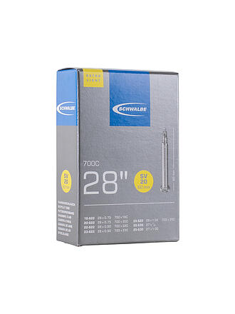 SCHWALBE | Fahrradschlauch Nr.20 Extra Light SV60 (28"/700C)