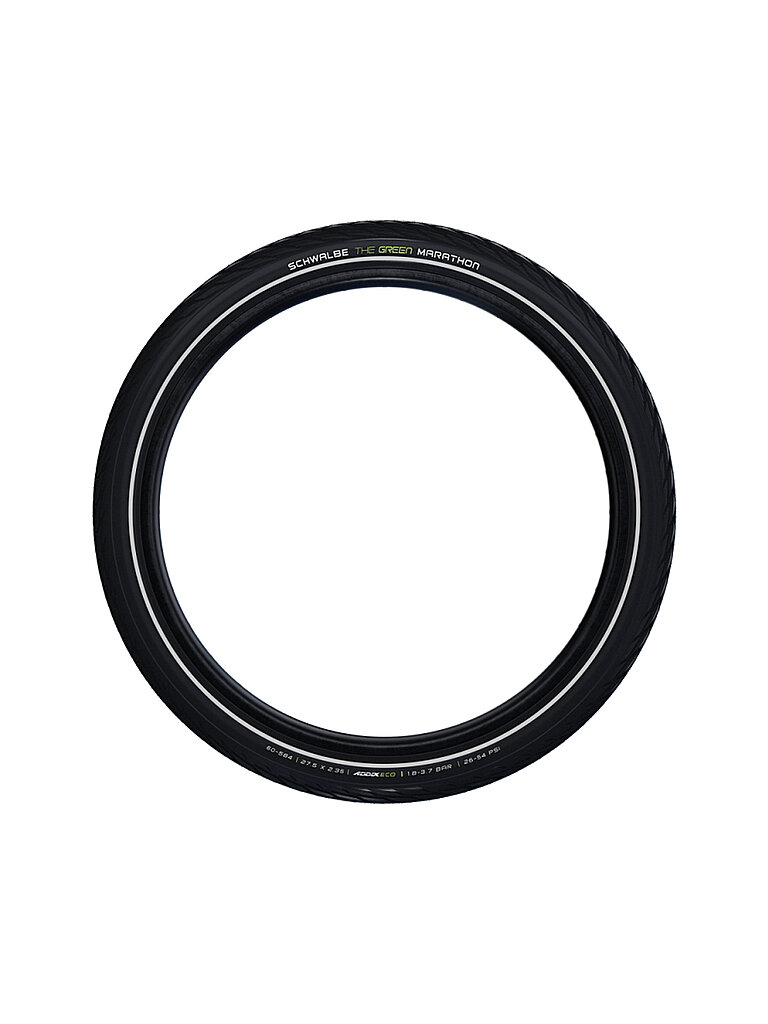 Schwalbe SCHWALBE Fahrradschlauch Green Marathon 40-622 schwarz, schwarz