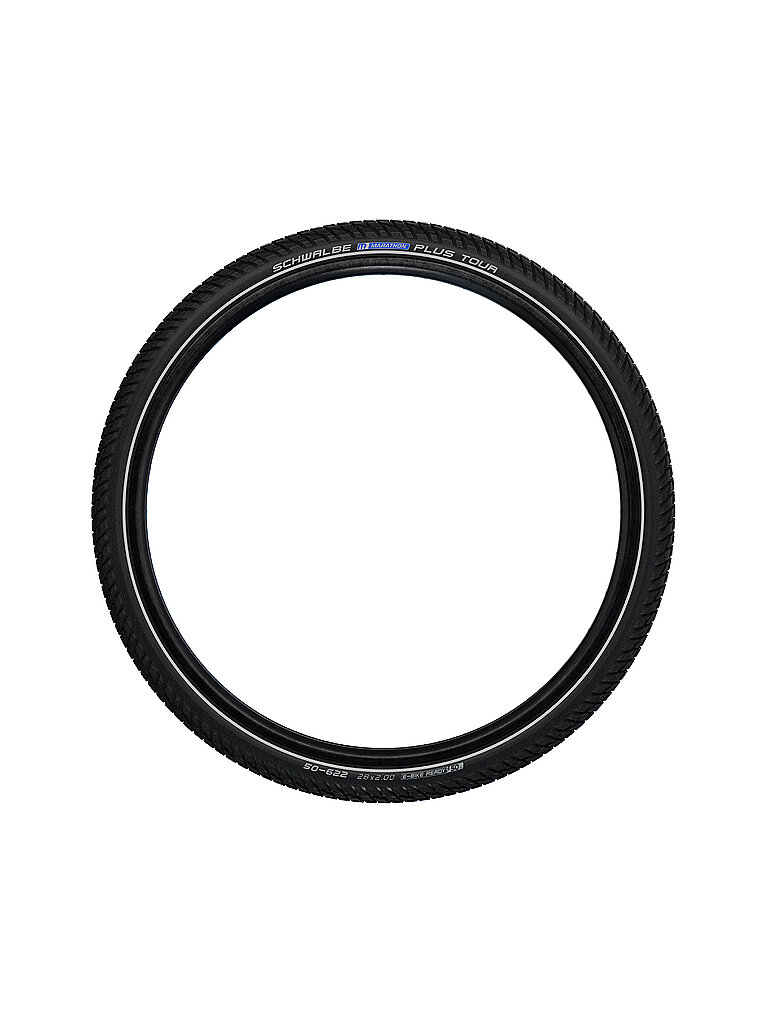 Schwalbe SCHWALBE Fahrradreifen Marathon Plus Tour Performance Line 37-622 schwarz, schwarz