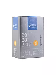SCHWALBE | Fahrradschlauch Nr.19 DV40 (27.5"/28"/29") | schwarz