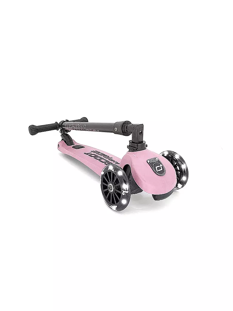 SCOOT & RIDE | Kinder Scooter Highwaykick 3 LED | rosa