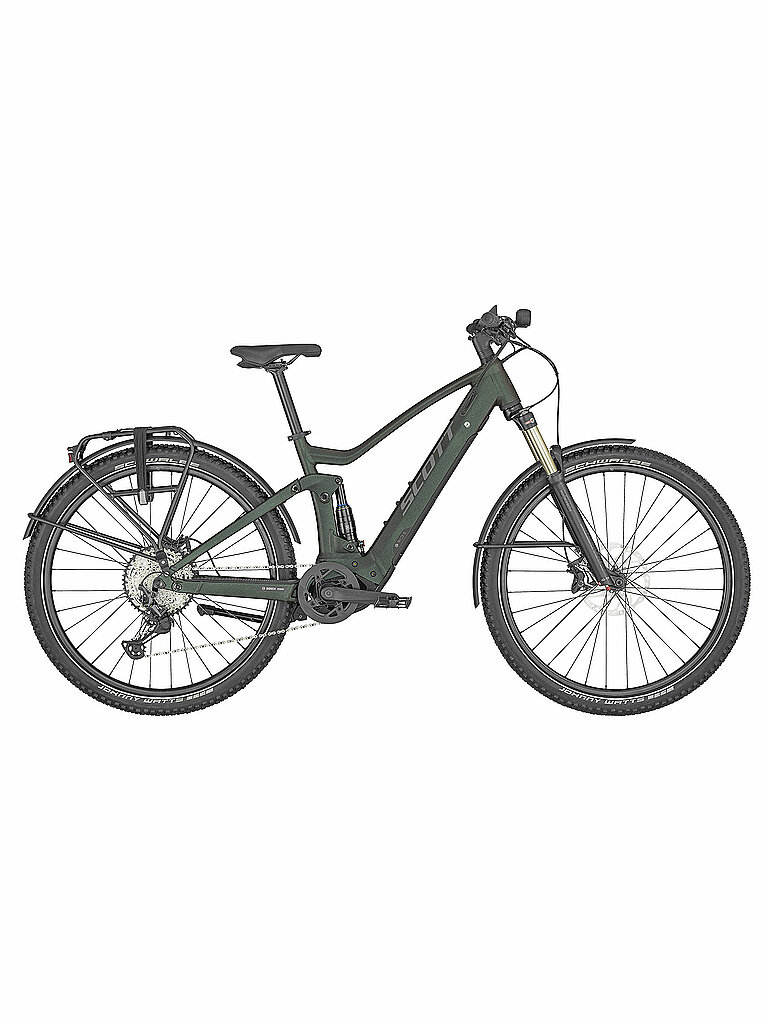 Scott SCOTT Herren E-Trekkingbike 29 Axis eRIDE FS 20 schwarz | M, schwarz