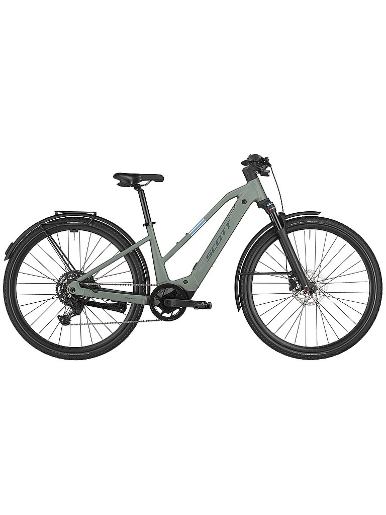 Scott SCOTT Damen E--Urbanbike Passage 30 Slope 29 olive | S, olive