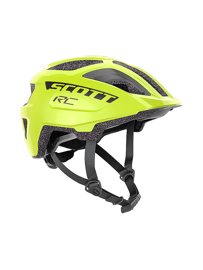 Scott SCOTT Jugend Fahrradhelm Spunto Plus gelb, gelb