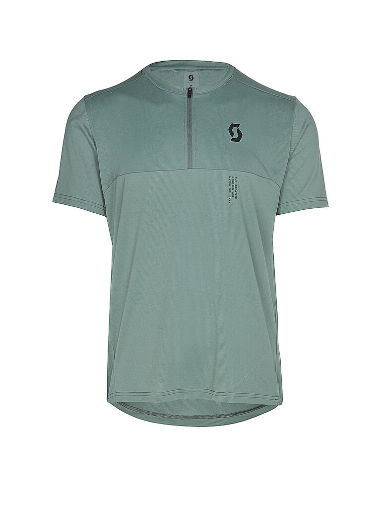 Scott SCOTT Herren Radshirt Vertic Zip olive | S, olive