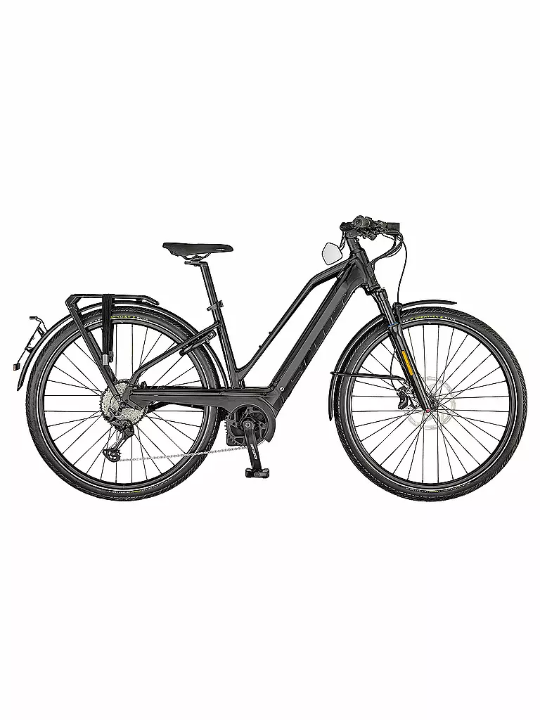 SCOTT | Damen E-Citybike 28" Silence eRIDE 20 Speed | schwarz