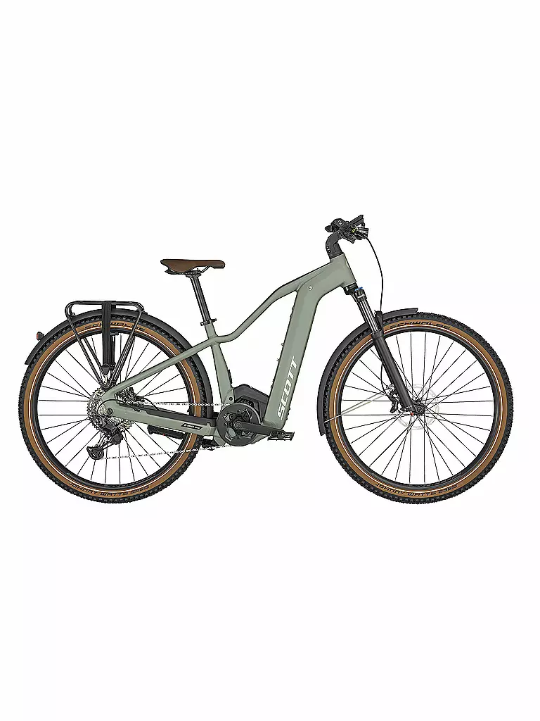 SCOTT | Damen E-Citybike 29" Axis eRIDE 10 Lady | grün