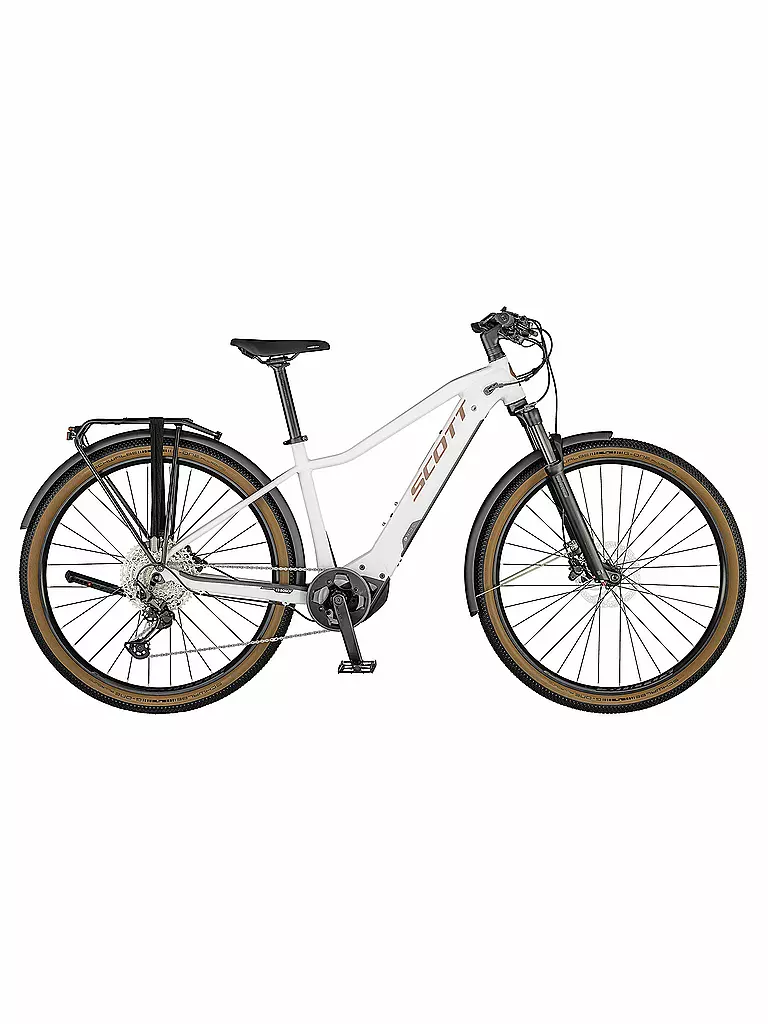 SCOTT | Damen E-Trekkingbike Axis eRIDE 10 | weiß