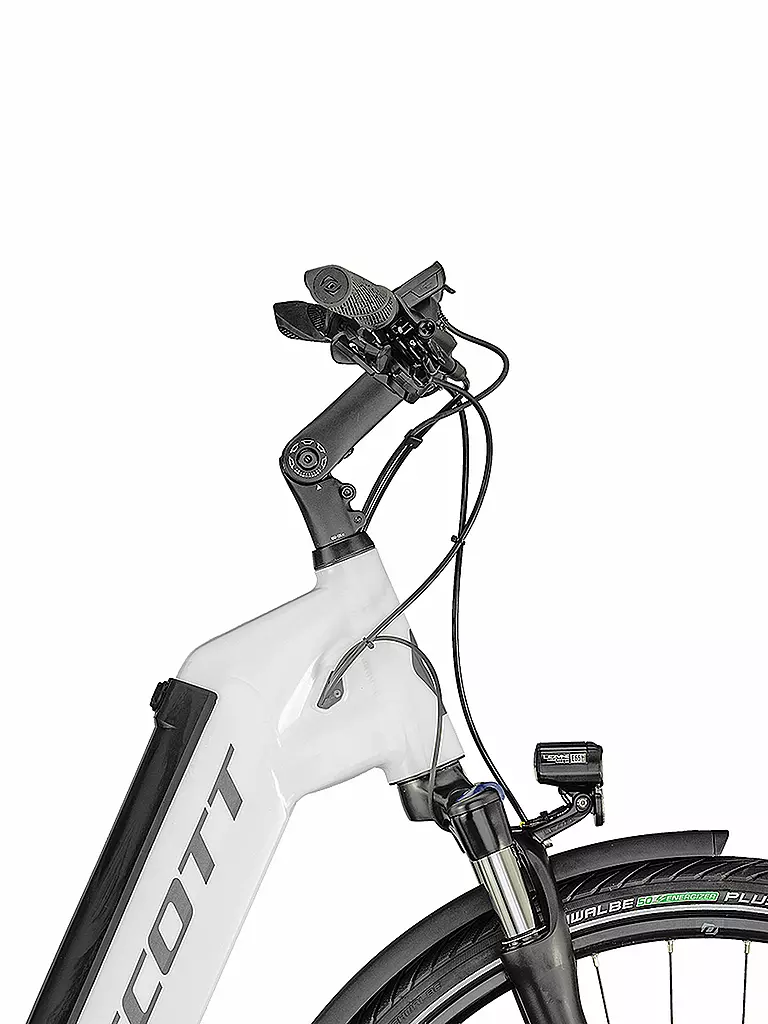 SCOTT | Damen E-Trekkingbike Sub Sport eRIDE 10 2021 (Einrohr) | weiß