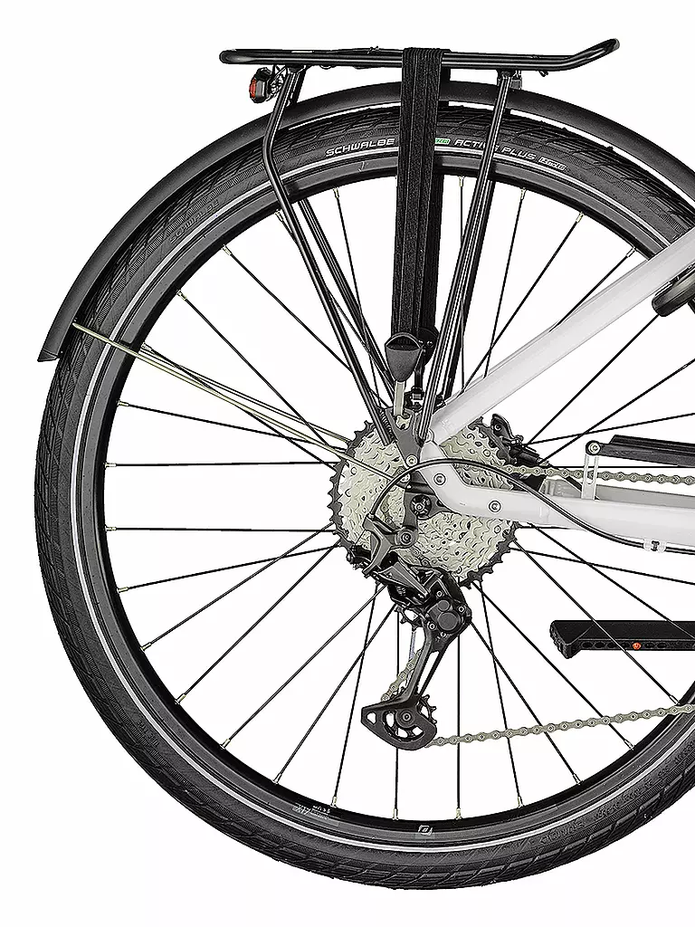 SCOTT | Damen E-Trekkingbike Sub Sport eRIDE 10 2021 (Einrohr) | weiß