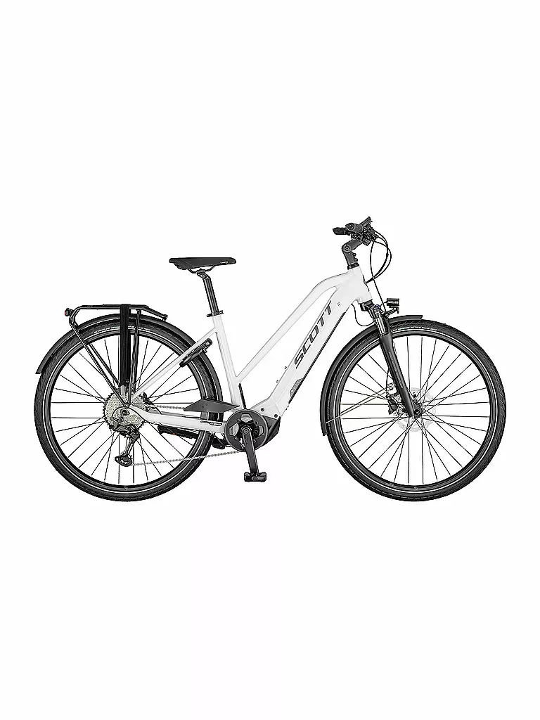 SCOTT | Damen E-Trekkingbike Sub Sport eRIDE 10 2021 | weiß