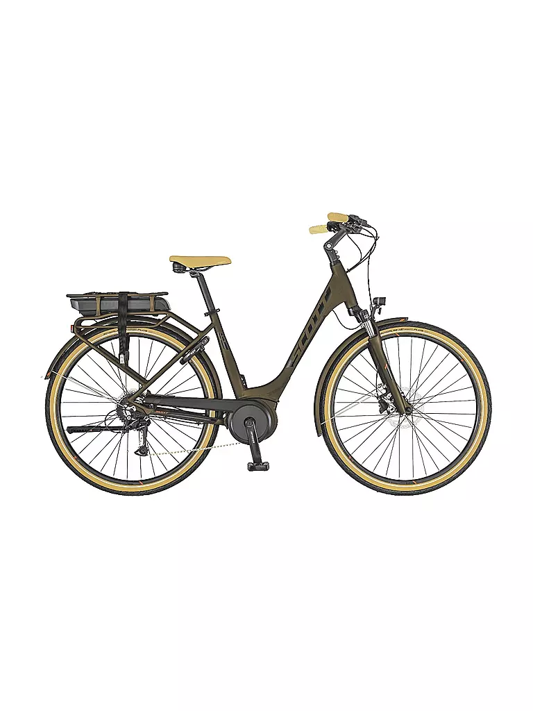 SCOTT | Damen E-Urbanbike 29" Sub Active eRide 2019 | braun