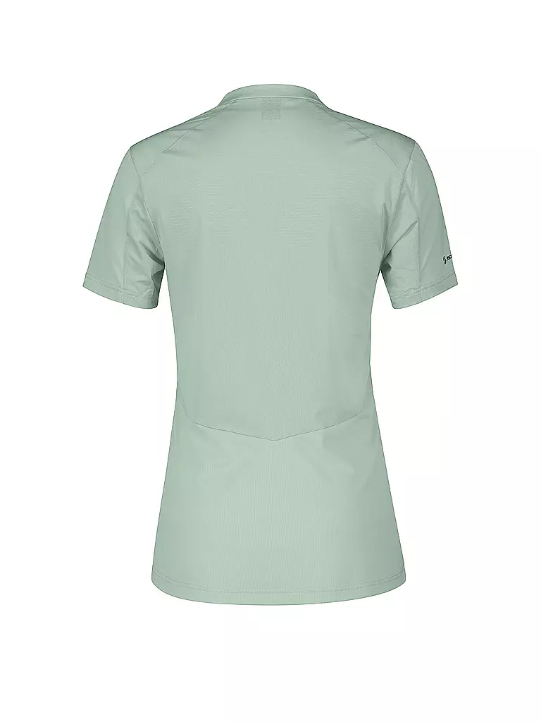 SCOTT | Damen Radtrikot Trail Flow Zip SS | Hellgrün