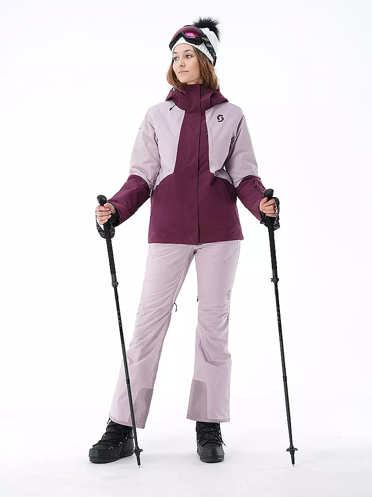 SCOTT | Damen Skijacke Ultimate Dryo 10 | beere