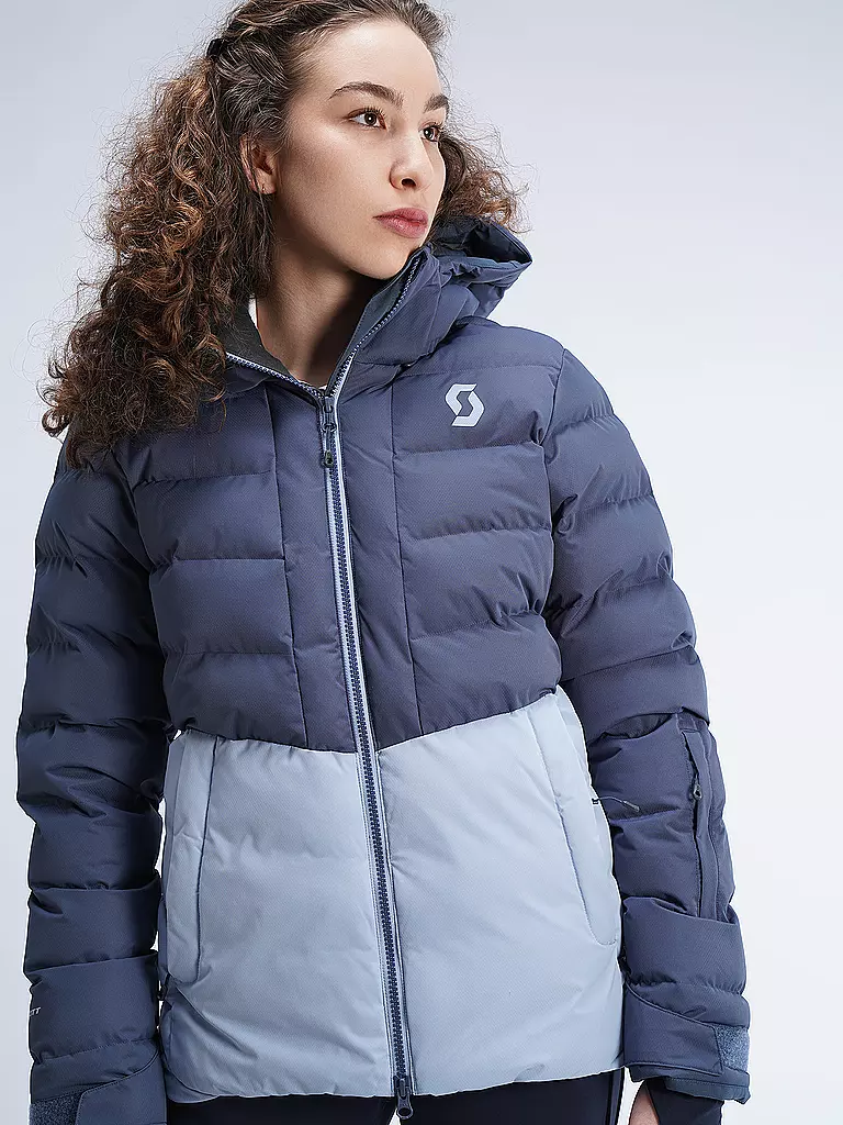 SCOTT | Damen Skijacke Ultimate Warm | blau