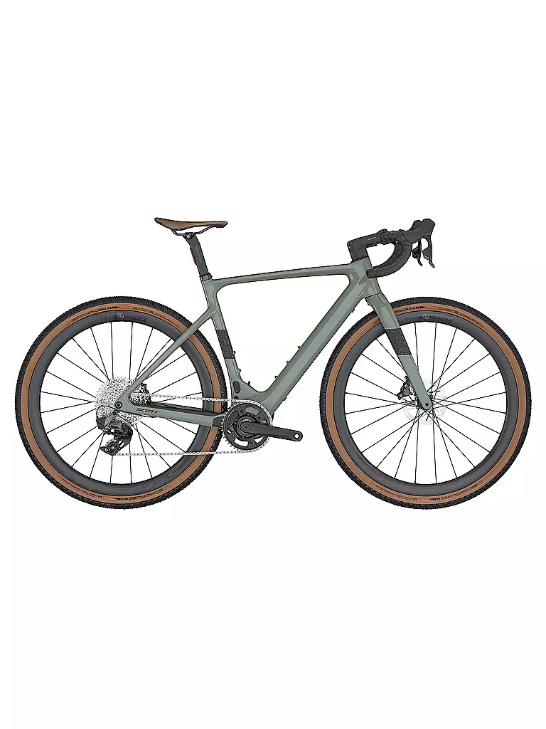 SCOTT | E-Gravelbike Solace Gravel eRIDE 20 | grün