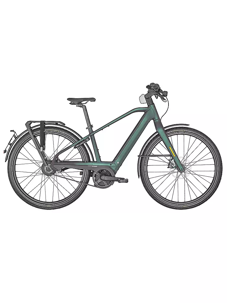 SCOTT | Herren E-Citybike 28" Silence eRIDE Evo Speed | grün