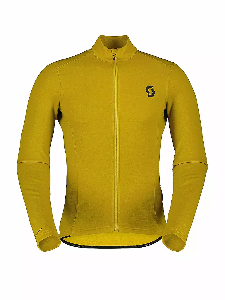 SCOTT | Herren Rad Trikot Gravel Warm Merino LS | gelb