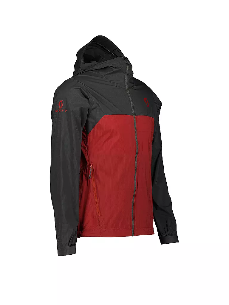 SCOTT | Herren Radjacke Explorair Light Dryo WB | rot