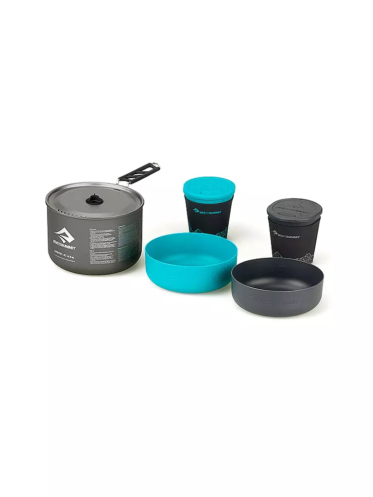 SEA TO SUMMIT | Camping Kochset Alpha Cookset 2.1 | grau