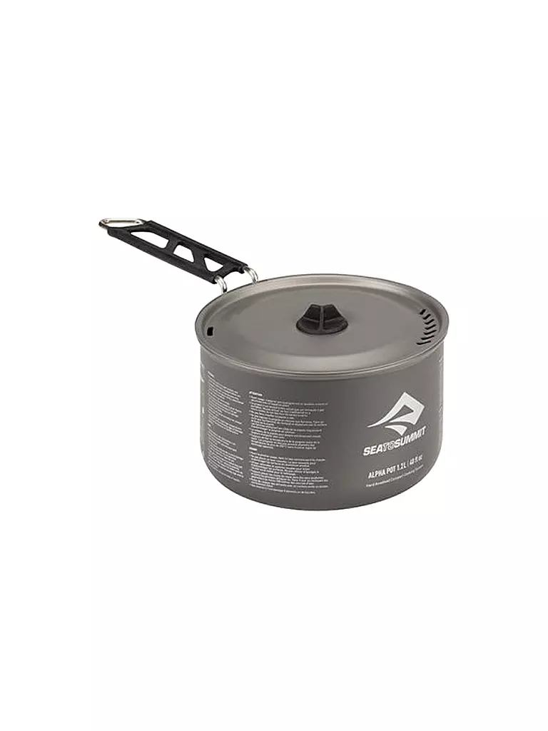 SEA TO SUMMIT | Camping Kochtopf Alpha Pot 1,2L | grau