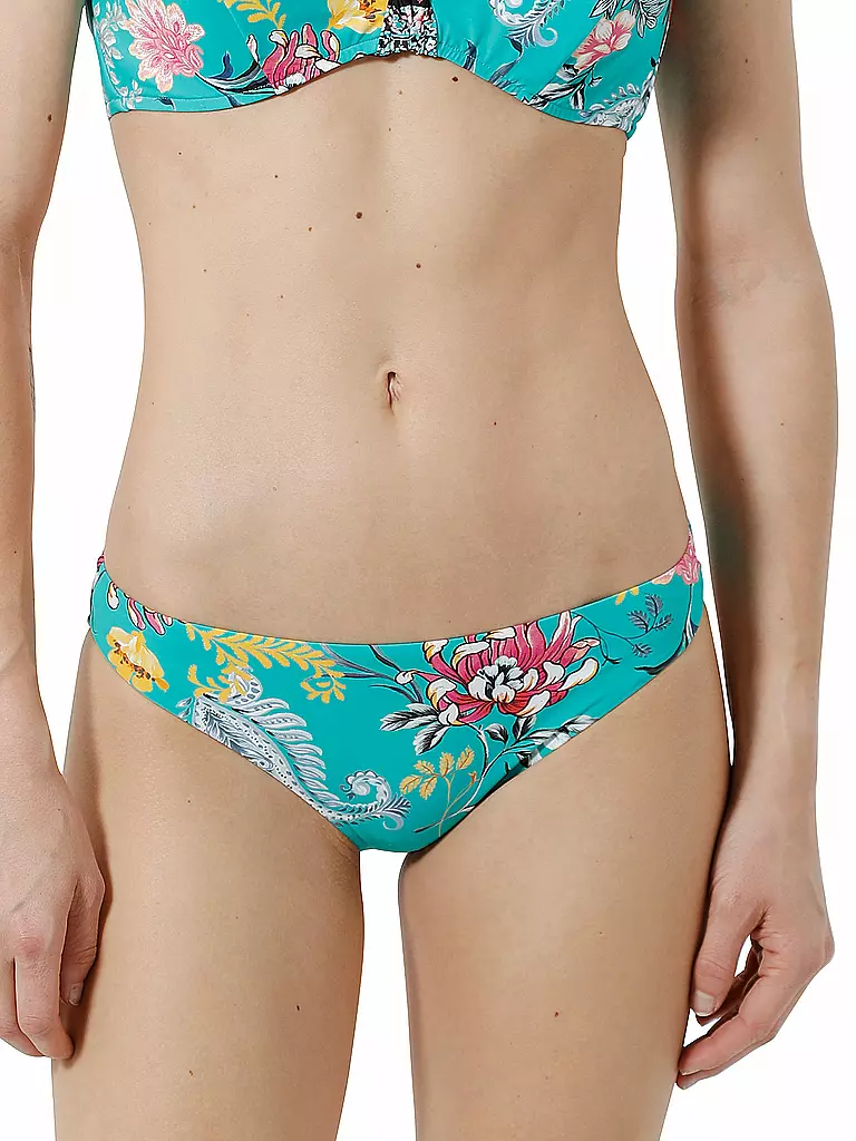SEAFOLLY | Damen Bikinihose Water Garden | grün