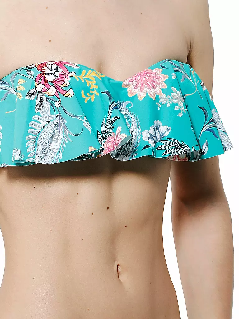 SEAFOLLY | Damen Bikinioberteil Water Garden | grün