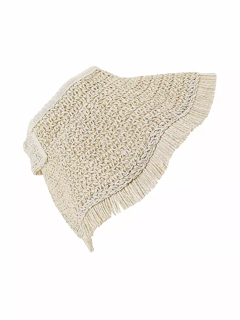 SEAFOLLY | Visor Roll Up Fringe | beige