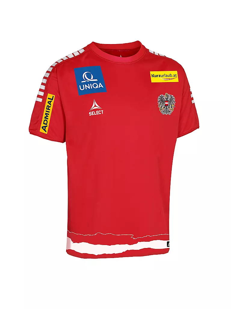 SELECT | Offizielles ÖHB Nationalteamtrikot EHF EURO 2020 | rot