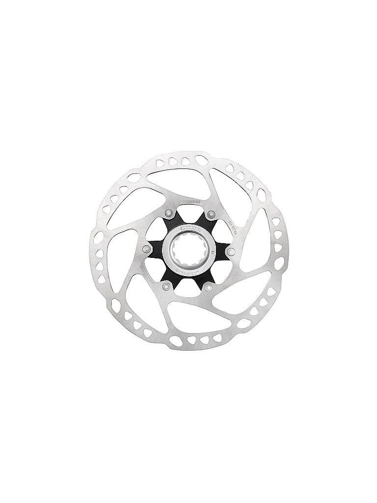 Shimano SHIMANO Fahrrad-Bremsscheibe RT64 180mm CL silber, silber