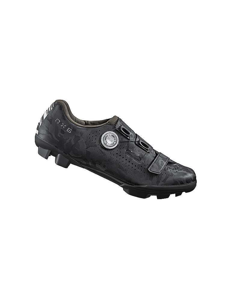 SHIMANO Herren Gravel Schuhe RX6 schwarz | 45