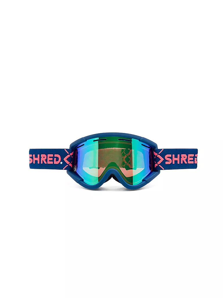 SHRED | Skibrille Nastify Bigshow Navy CBL Plasma Mirror | blau