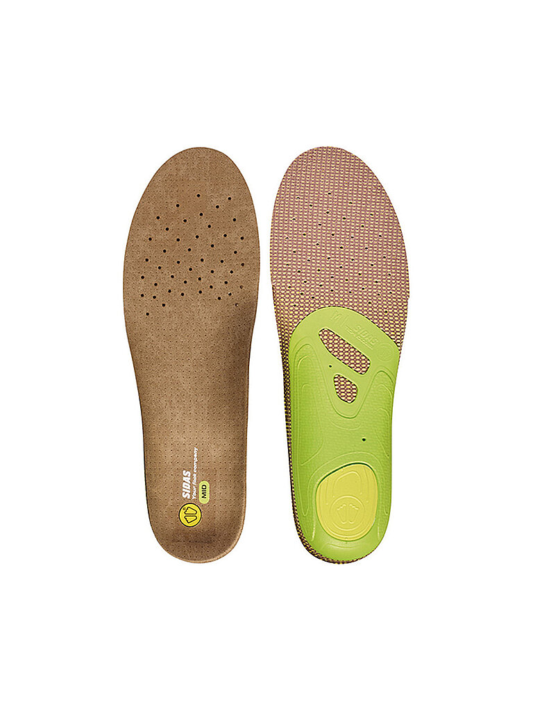 Sidas SIDAS 3Feet Outdoor Mid Einlagen braun | 37/38, braun