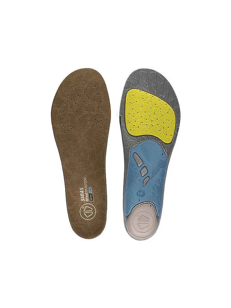 Sidas SIDAS Einlegesohlen fürs Wandern - 3Feet Outdoor Low blau | 37-38, blau