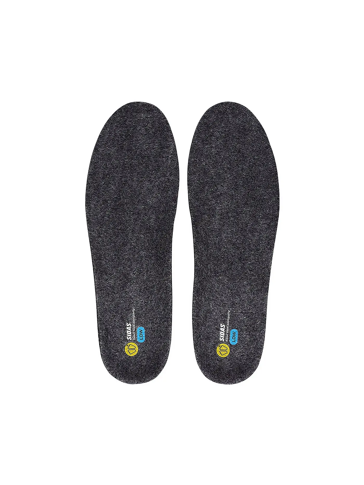 SIDAS | 3FEET® Merino Low Einlagen | grau