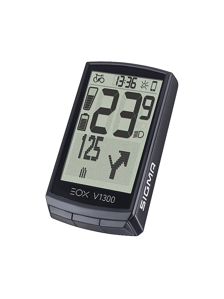 Sigma SIGMA E-Bike Computer EOX VIEW 1300 schwarz, schwarz