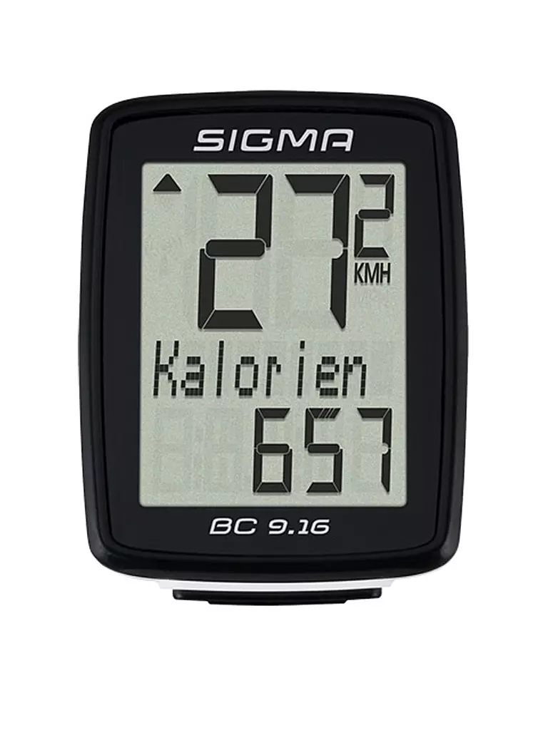 SIGMA | Fahrrad-Computer BC 9.16 | schwarz