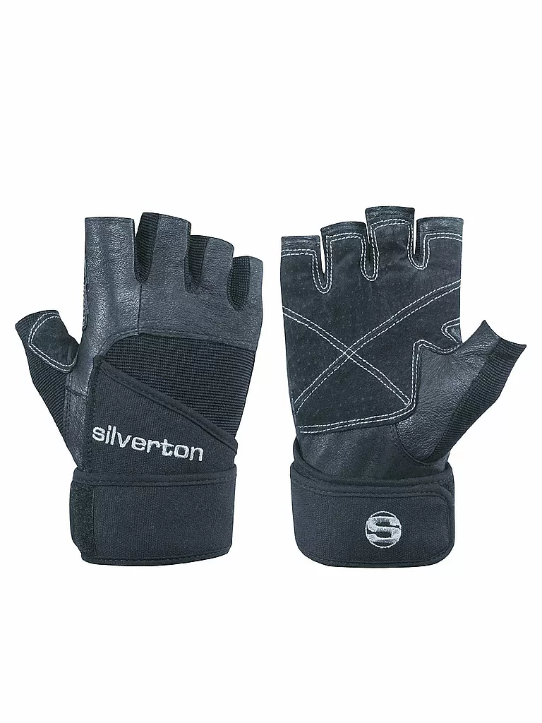 SILVERTON | Fitnesshandschuhe Power | schwarz