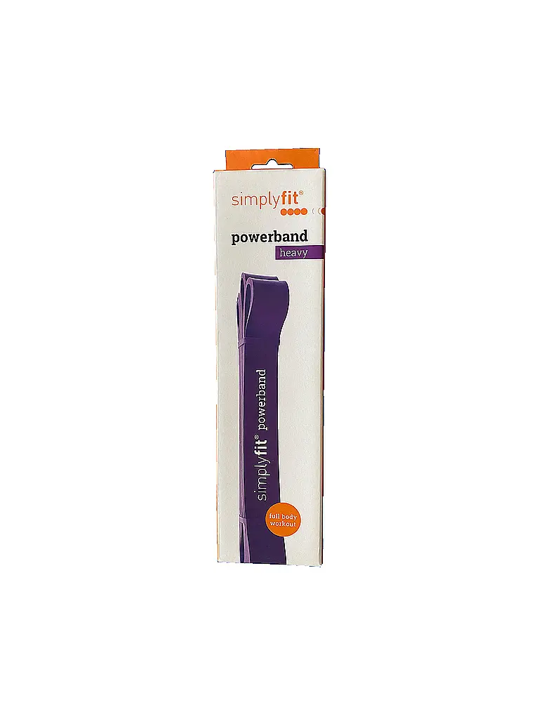 SIMPLY FIT | Trainingsband Power Band Violett Stark | lila