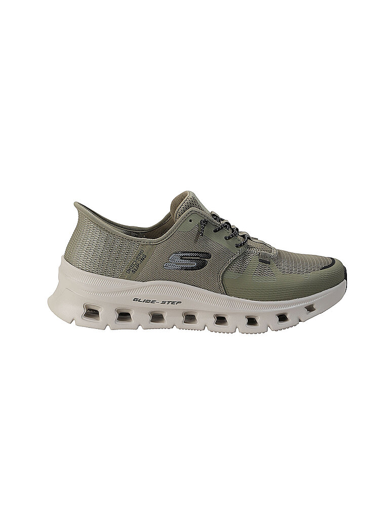 SKECHERS Herren Freizeitschuhe Slip-In Glide Step Pro olive | 43