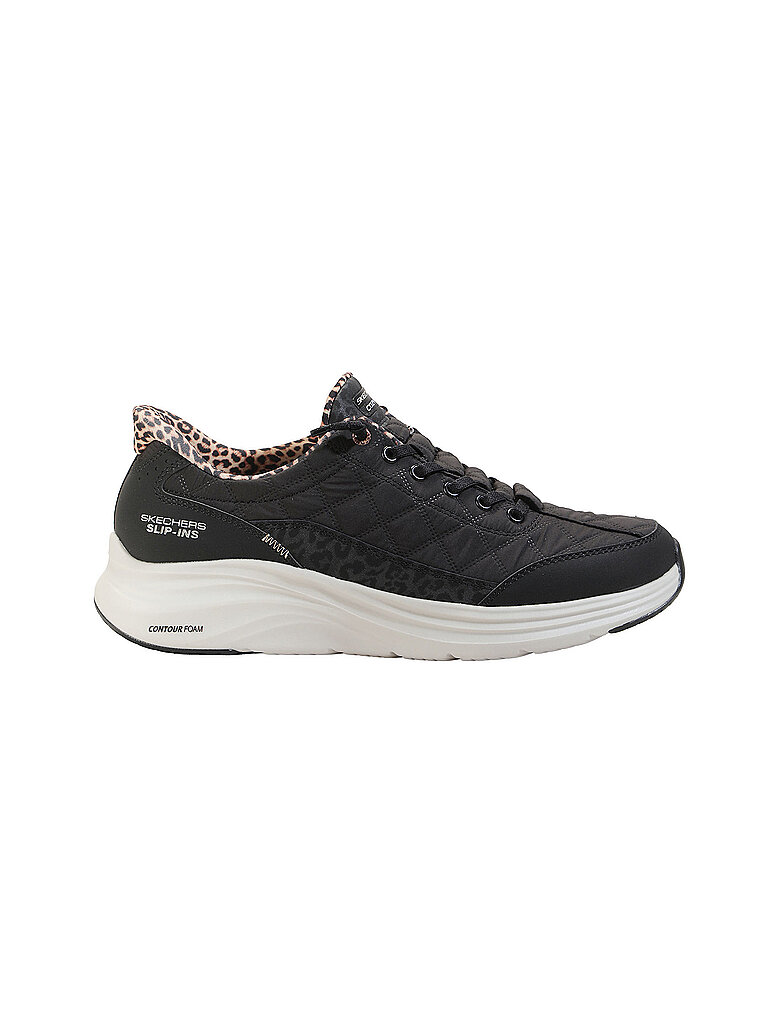 Skechers SKECHERS Damen Sneaker Slip-ins: Contour Foam - Cozy Fit Leopard Dream schwarz | 36, schwarz