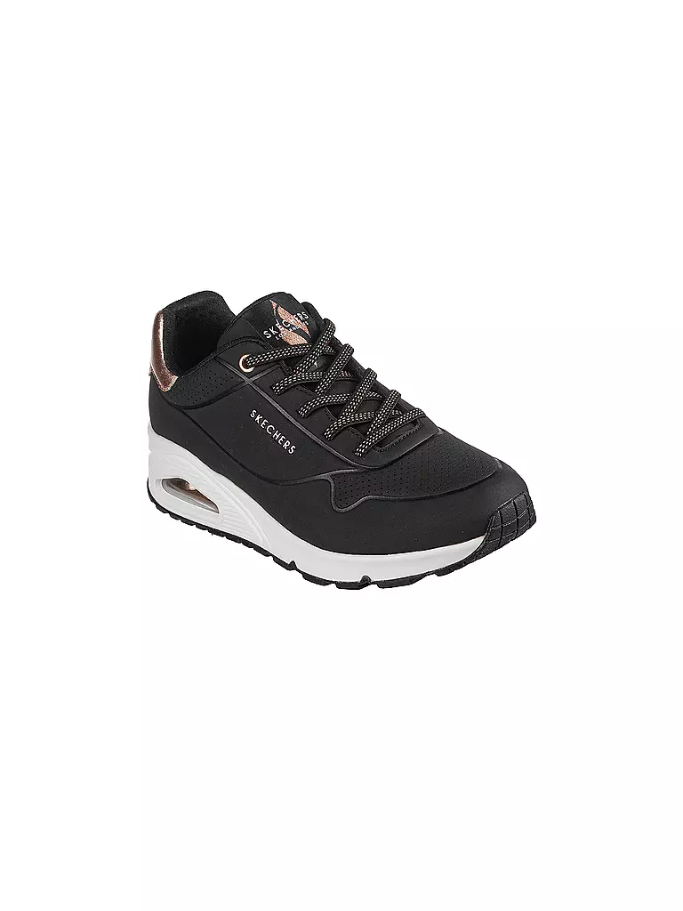 SKECHERS | Damen Freizeitschuhe Uno Shimmer Away | schwarz