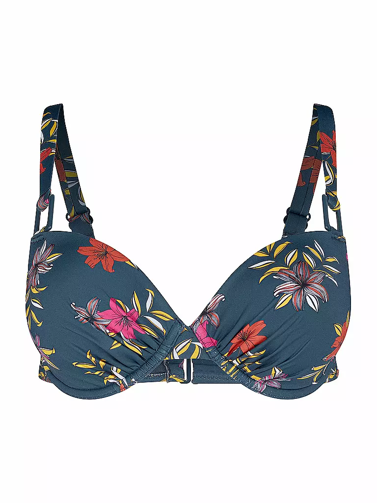 SKINY | Damen Bikinioberteil Bügel-BH Lilies | grau