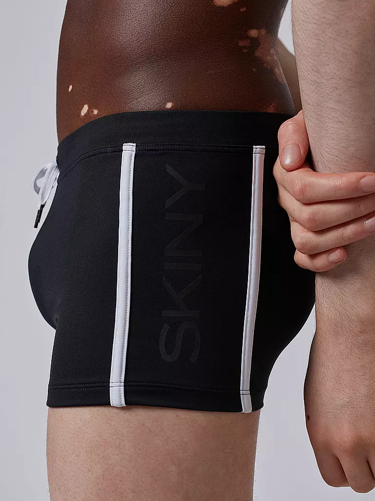 SKINY | Herren Beinbadehose Summer Island | schwarz