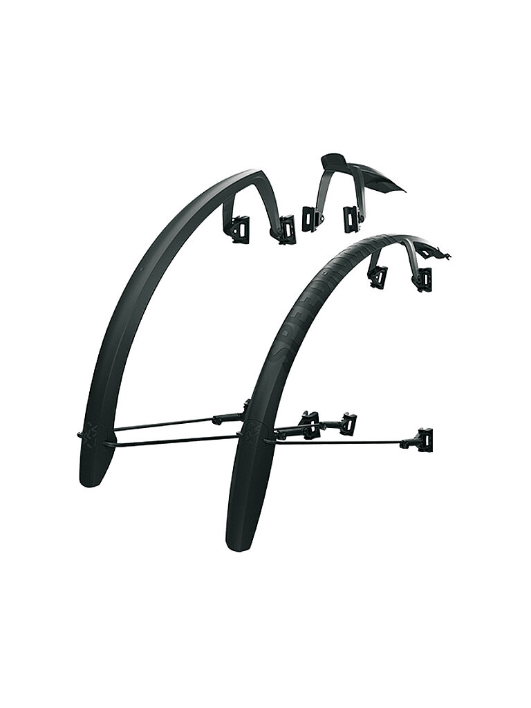 SKS SKS Kotflügel Speedrocker Set Gravel schwarz, schwarz