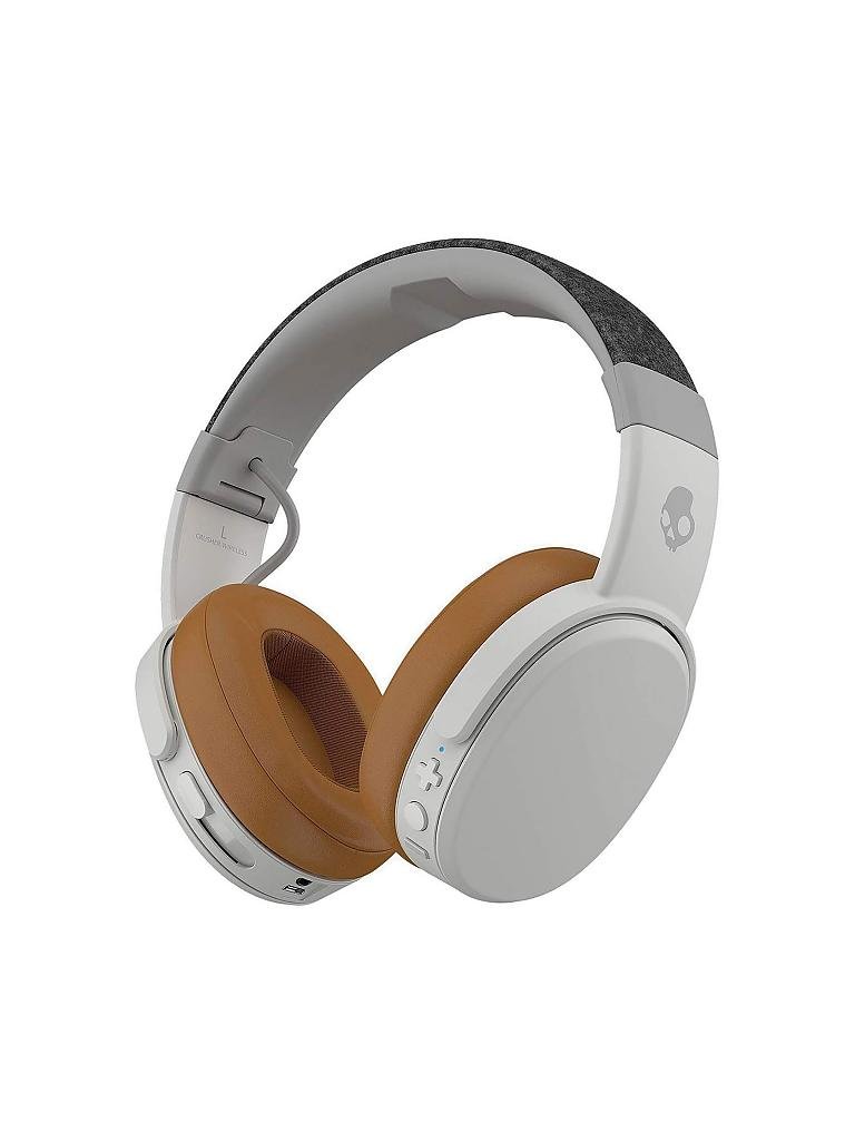 Beste Over Ear Kopfhörer Unter 100 Euro SKULLCANDY Kopfhörer Crusher Wireless Over Ear weiß