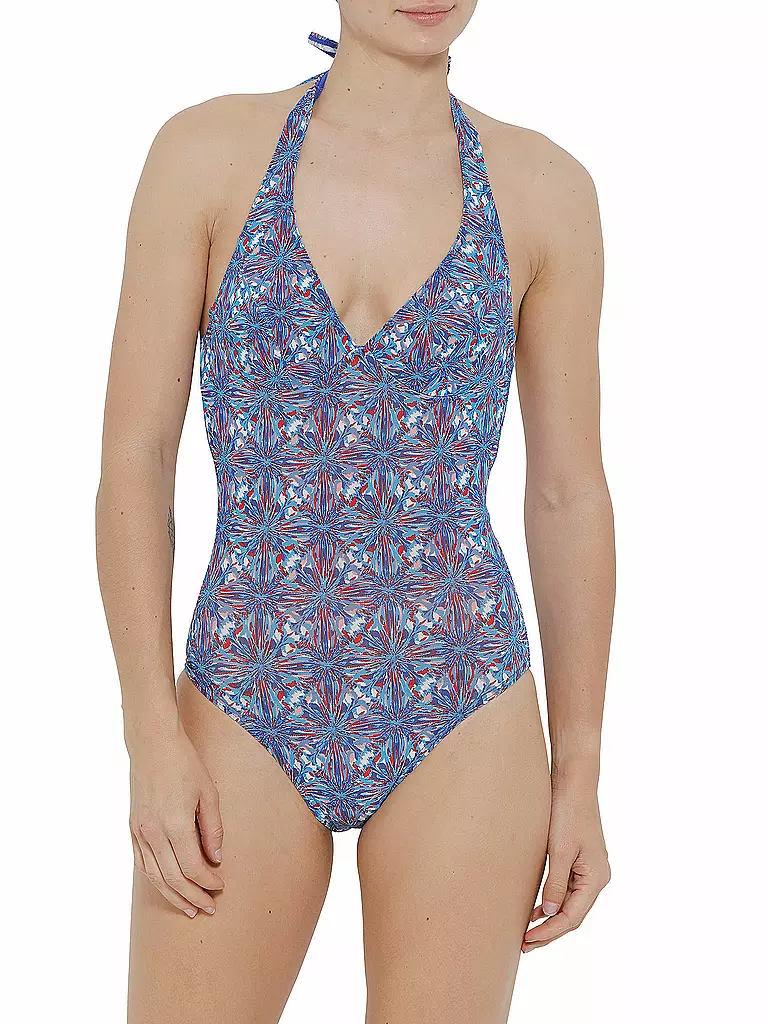 SOLAR | Damen Badeanzug | blau