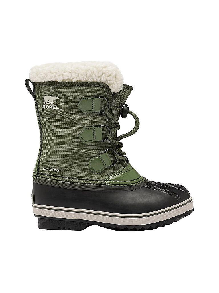 Sorel SOREL Kinder Schneestiefel Yoot Pac Nylon dunkelgrün | 34, dunkelgrün